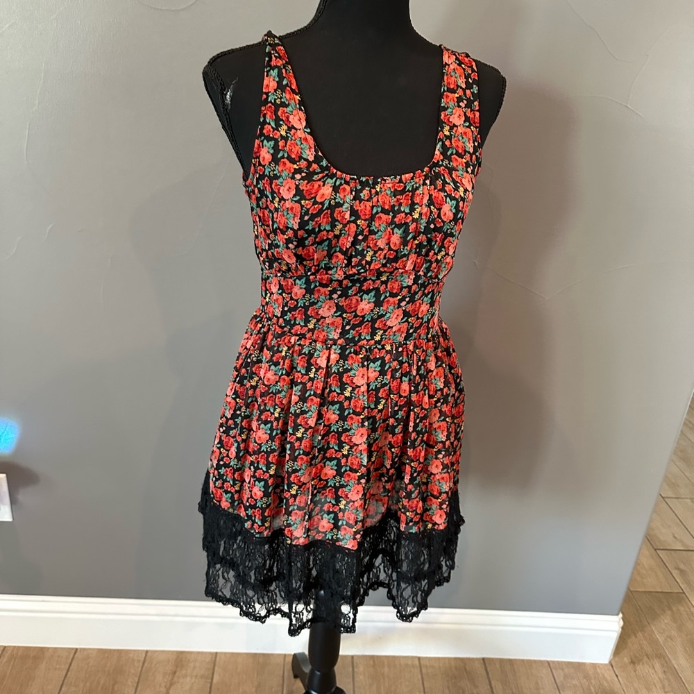 Ya Dress red & Black - Small